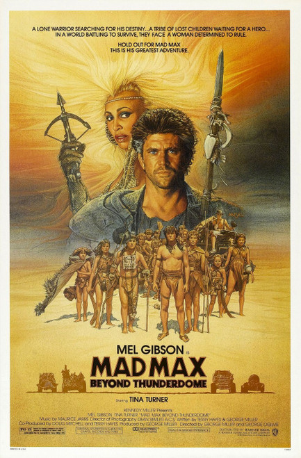free-movie-film-poster-mad_max_beyond_thunderdome Poster Canvas Movie Film Print
