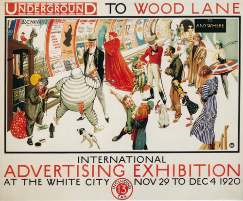 1920-Exhibition Art Gallery Poster Canvas Print Wall Decoration A0 A1 A2 A3 A4 A