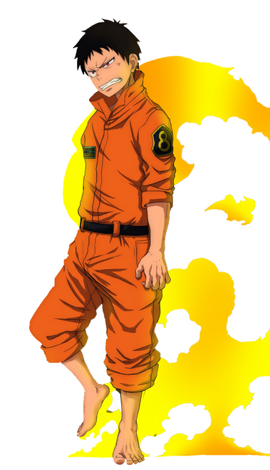 fire_force_tamaki_shinra_render_n_1_by_blackrangers123_ddl79t9-fullview Poster C