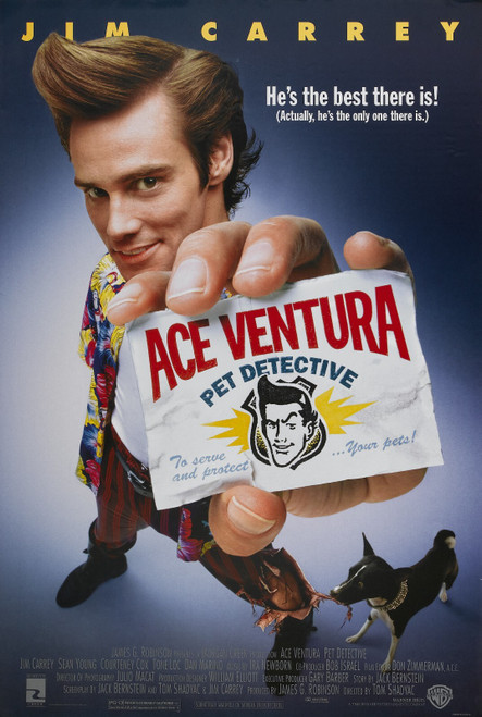 Ace Ventura_ Pet Detective (1994)_0 Movie Film Poster Canvas iconic design