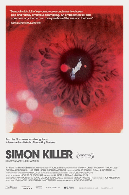 Simon Killer (2012)_0 Poster Canvas Movie Film Print A0 A1 A2 A3 A4 A5 A6 Art Wa