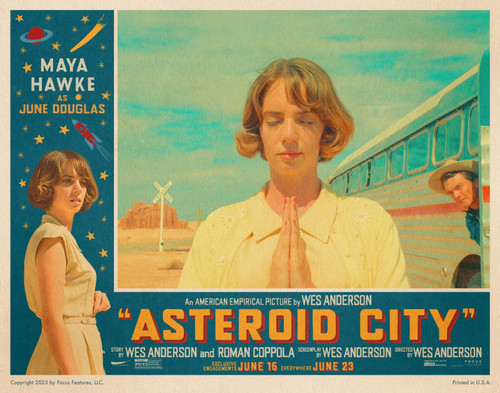 Asteroid City (2023)_15 Movie Film Poster Canvas iconic design