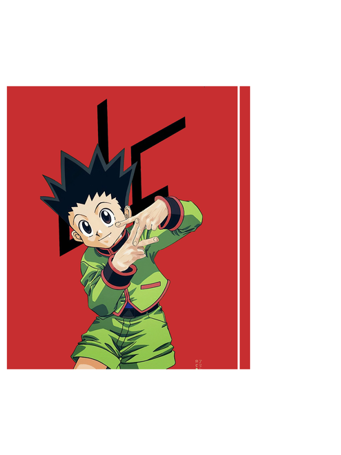 Gon Freecss 6 Poster Canvas Fanmade Prints A0 A1 A2 A3 A4 A5 A6