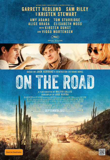 On the Road (2012)_11 Poster Canvas Movie Film Print A0 A1 A2 A3 A4 A5 A6 Art Wa