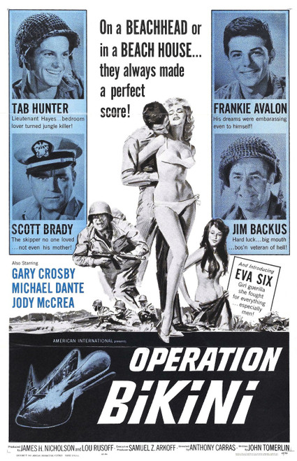 Operation Bikini 01 Poster Canvas Movie Film Print A0 A1 A2 A3 A4 A5 A6 Art Wall