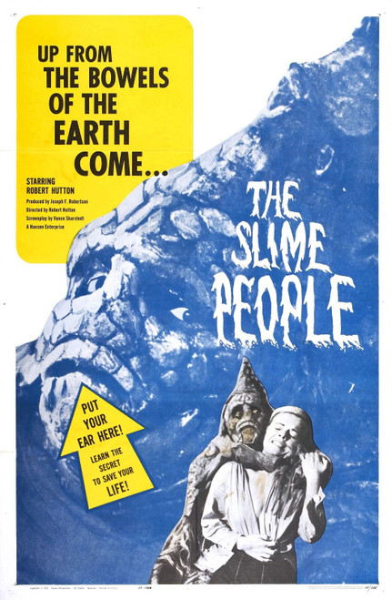 Slime People 01 Poster Canvas Movie Film Print A0 A1 A2 A3 A4 A5 A6 Art Wall Dec