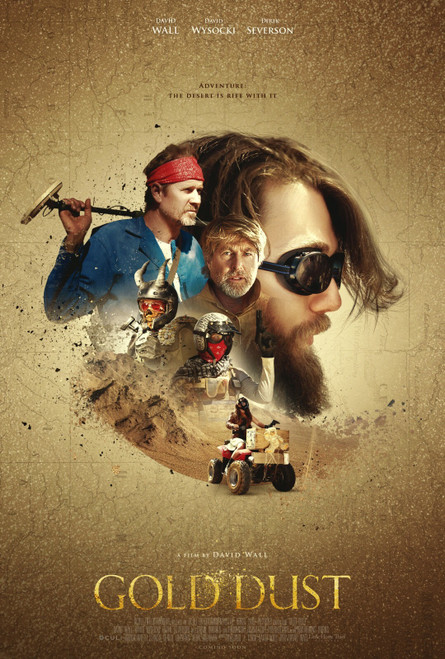 Gold Dust (2017)_3 Movie Film Poster Canvas iconic design