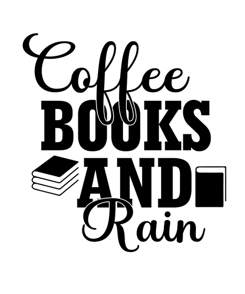 Coffee Books And Rain-01 (3) Poster Canvas Movie Film Print A0 A1 A2 A3 A4 A5 A6