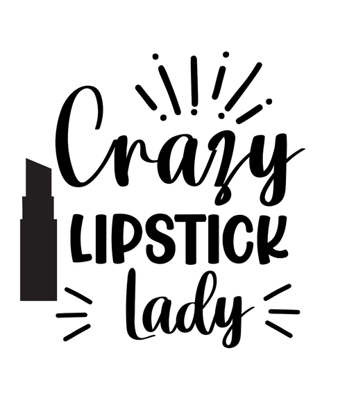 Crazy Lipstick Lady-01 (4) Poster Canvas Movie Film Print A0 A1 A2 A3 A4 A5 A6 A