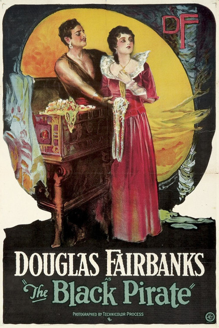 The Black Pirate (1926)_1 Poster Canvas Movie Film Print A0 A1 A2 A3 A4 A5 A6 Ar