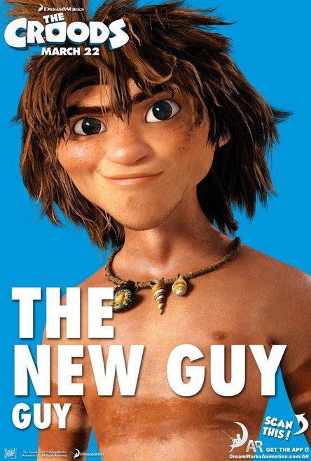 The Croods (2013)_4 Poster Canvas Movie Film Print A0 A1 A2 A3 A4 A5 A6 Art Wall