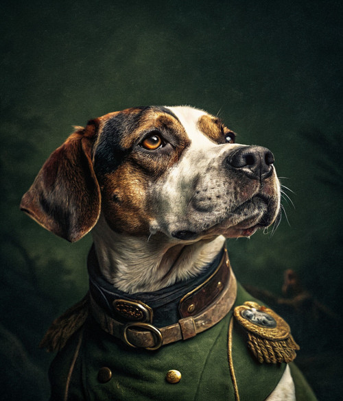 King Pet Portrait History Pet Portrait Pet Portrait Custom Pet Portrait CustomCu