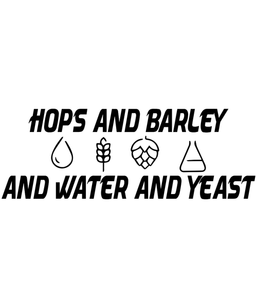 hops and barley and water and yeast-01 Poster Canvas Movie Film Print A0 A1 A2 A