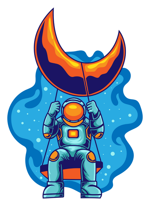 242. Astroswing sticker Fun Gift Poster Canvas Print A0 A1 A2 A3 A4 A5 A6 Art Wa