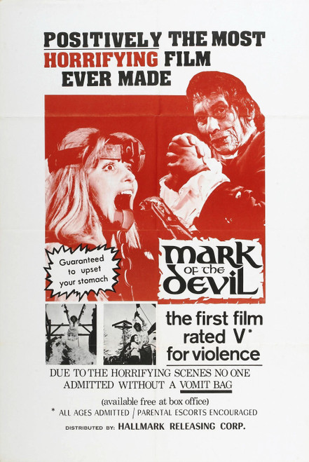 Mark Of Devil 01 Poster Canvas Print Art Painting Decor Reprint wall A0 A1 A2 A3