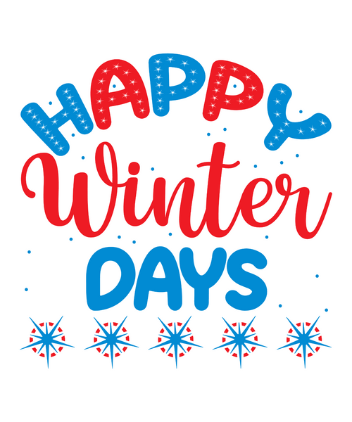 Happy Winter Days (2) Poster Canvas Movie Film Print A0 A1 A2 A3 A4 A5 A6 Art Wa