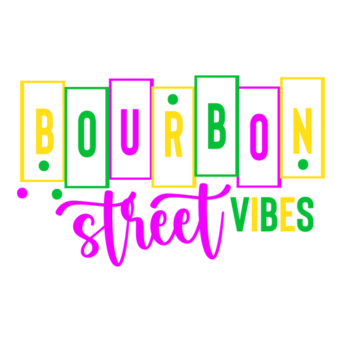 Bourbon Street Vibes-01 (4) Poster Canvas Movie Film Print A0 A1 A2 A3 A4 A5 A6
