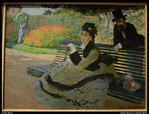 claude-monet---camille-monet-on-a-garden-bench--jpb_27200411862_o(1) Poster Canv