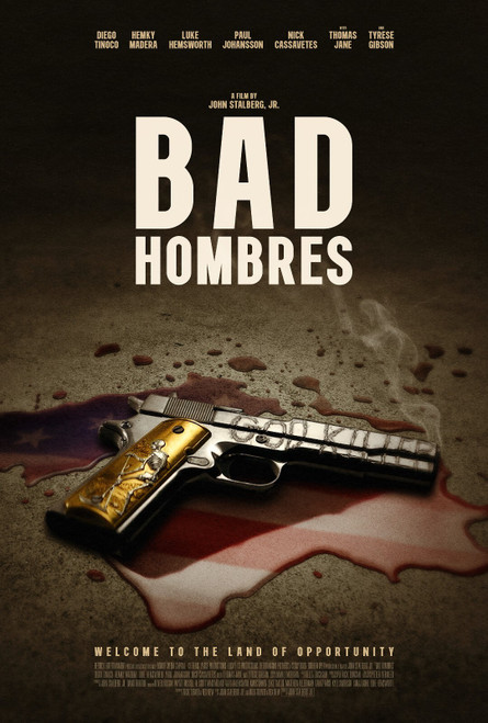 Bad Hombres (2024)_0 Movie Film Poster Canvas iconic design