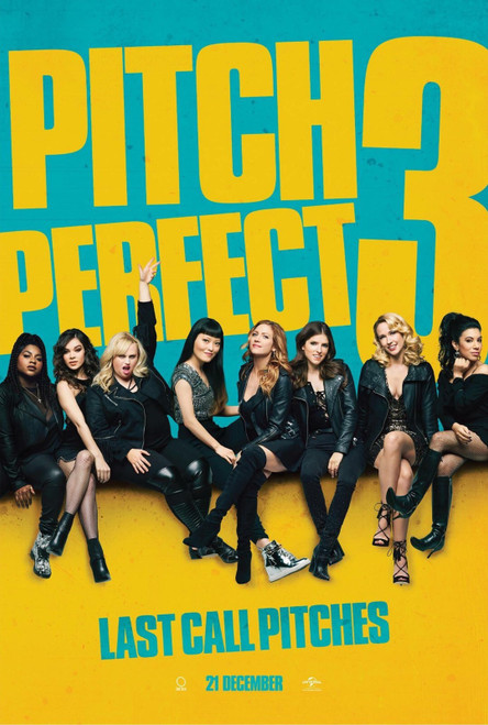 Pitch Perfect 3 (2017)_3 Poster Canvas Movie Film Print A0 A1 A2 A3 A4 A5 A6 Art