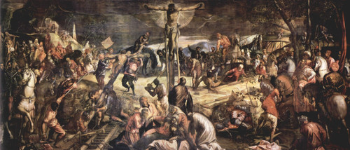 tintoretto_crucifxion21 Poster Canvas Movie Film Print A0 A1 A2 A3 A4 A5 A6 Art