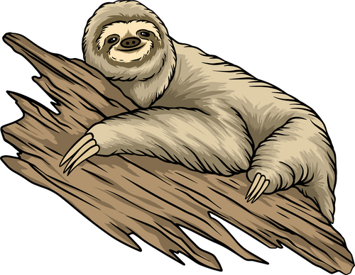 Sloth 15 Poster Canvas Movie Film Print A0 A1 A2 A3 A4 A5 A6 Art Wall Decoration