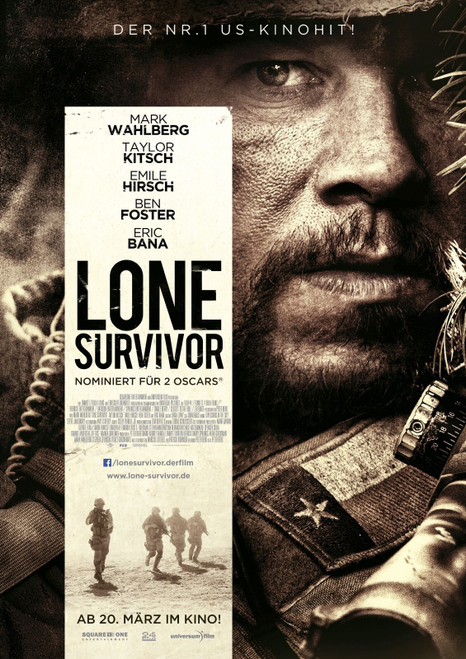 Lone Survivor (2013)_4 Poster Canvas Movie Film Print A0 A1 A2 A3 A4 A5 A6 Art W