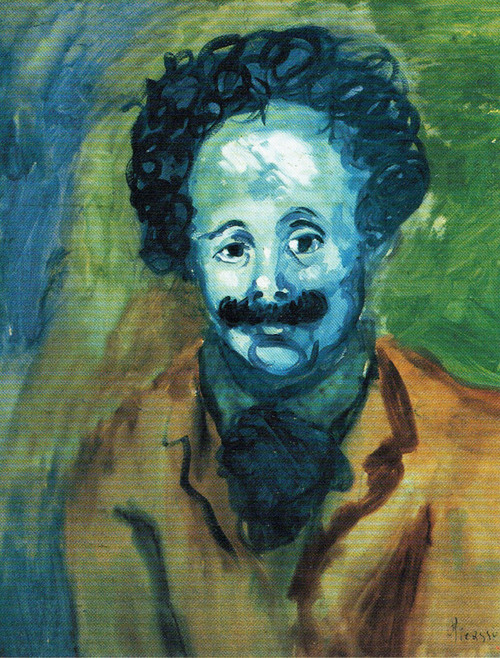 Pablo Picasso - Sebastian Junyer and Vidal 1902 Poster Canvas Movie Film Print A