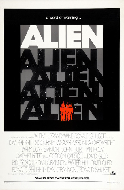 Alien (1979)_5 Movie Film Poster Canvas iconic design