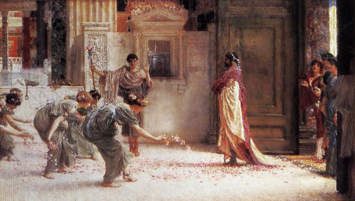 Alma_Tadema_Caracalla Poster Canvas Print Art Painting Decor Reprint wall A0 A1