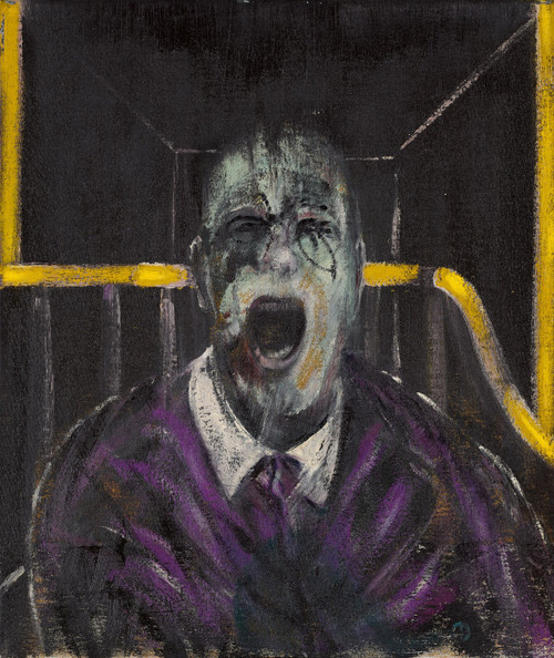 Francis Bacon - Study for a Head Poster Canvas Movie Film Print A0 A1 A2 A3 A4 A