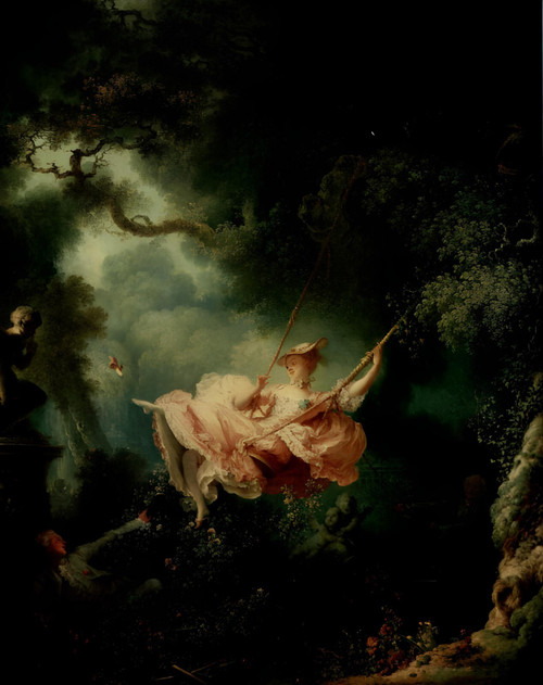 Jean-HonorC3A9_Fragonard_013- upscaled Poster Canvas Movie Film Print A0 A1 A2 A