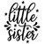 little sister-01 (3) Sarcastic Poster Canvas Print A0 A1 A2 A3 A4 A5 A6 Art Wall