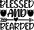 Blessed and Bearded Poster Canvas Movie Film Print A0 A1 A2 A3 A4 A5 A6 Art Wal