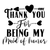 Thank you for being my maid of honor-01 (2) Poster Canvas Movie Film Print A0 A1