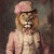 Regal Lion has a rich, detailed fur texture and is adorned with a top hat featur