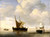 Willem van de Velde - Calm - Two Dutch Vessels Poster Canvas Movie Film Print A0