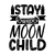 Stay wild moon child-01 (2) Poster Canvas Movie Film Print A0 A1 A2 A3 A4 A5 A6