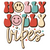 Holly jolly vibes 3-01 Poster Canvas Movie Film Print A0 A1 A2 A3 A4 A5 A6 Art W