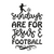 Sundays Are For Jesus and Football-01 (2) Poster Canvas Movie Film Print A0 A1 A