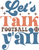 Lets talk football yall (2) Poster Canvas Movie Film Print A0 A1 A2 A3 A4 A5 A6