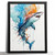 Watercolour Great White Shark Art Print Poster Canvas Movie Film Print A0 A1 A2