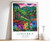 9_Costa Rica Poster, Costa Rica Travel Print, North America Travel Art, Tropical