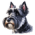 126 Scottish Terrier Poster Canvas Movie Film Print A0 A1 A2 A3 A4 A5 A6 Art Wal