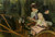 1880 Mary Cassatt Femme et enfant conduisant American painting Poster Canvas Mov
