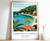 10_Trinidad and Tobago Travel Poster, Trinidad and Tobago Print, South America T