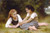 William Adolphe Bouguereau - The Nut Gatherers 1882 Poster Canvas Movie Film Pri