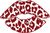Leopard Red Lip Poster Canvas Movie Film Print A0 A1 A2 A3 A4 A5 A6 Art Wall Dec