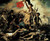 Delacroix-Liberty Leading the People -1850 Art Gallery Poster Canvas Print Wall