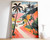 2_Dominican Republic Travel Poster, Caribbean Decor, Tropical Caribbean Print, F